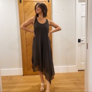 handkerchief hem midi